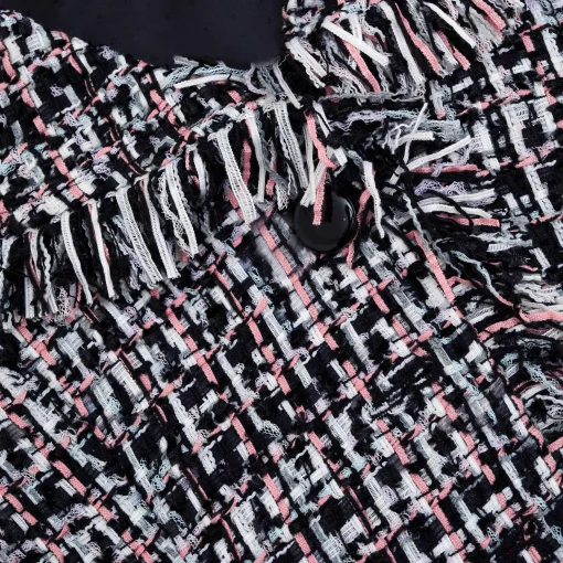 self-portrait Boucle Fringed Midi Dress