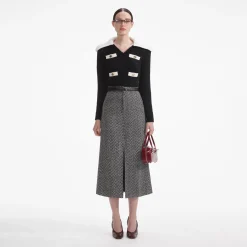 self-portrait Cashmere Blend Jumper
