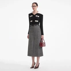 self-portrait Cashmere Blend Jumper