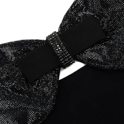 self-portrait Crepe Bow Mini Dress
