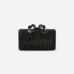 self-portrait Crystal Box Clutch
