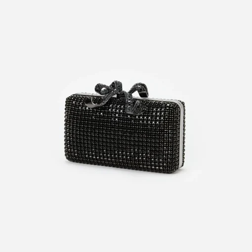 self-portrait Crystal Box Clutch