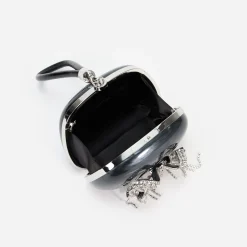 self-portrait Pearl Top Handle Clutch Bag