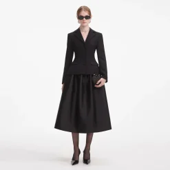 self-portrait Tailored Midi Dress