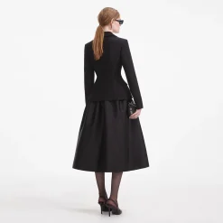 self-portrait Tailored Midi Dress