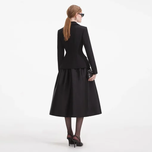 self-portrait Tailored Midi Dress