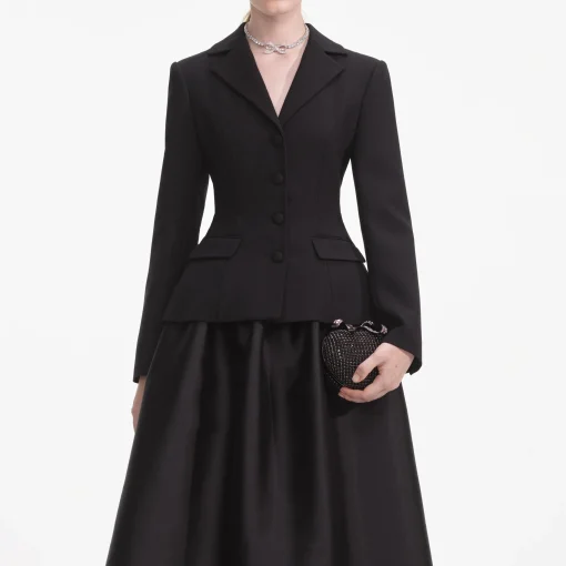 self-portrait Tailored Midi Dress