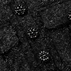 self-portrait Tinsel Boucle Top