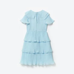 Kids self-portrait Chiffon Midi Dress