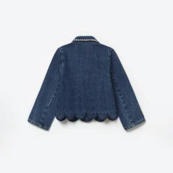 Kids self-portrait Denim Jacket