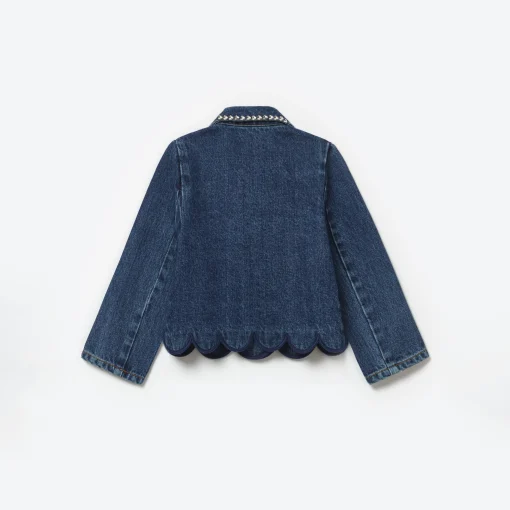 Kids self-portrait Denim Jacket