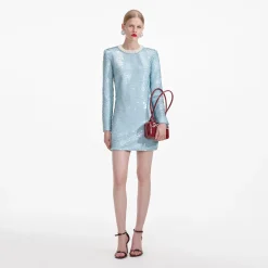 self-portrait Sequin Mini Dress