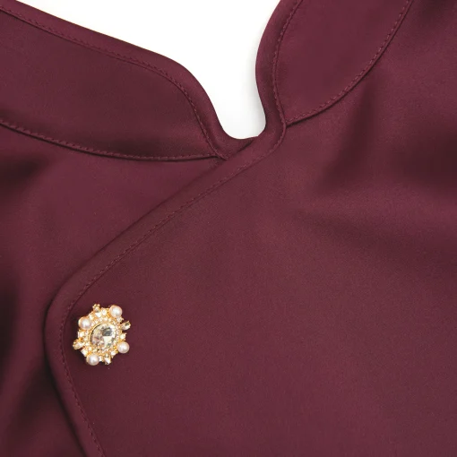 self-portrait Satin Mini Dress