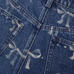 self-portrait Print Jeans