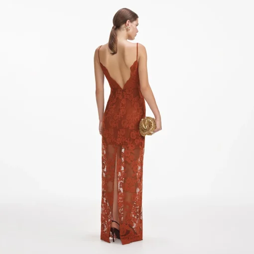 self-portrait Lace Maxi Dress