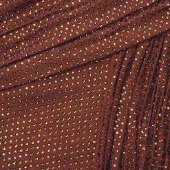self-portrait Rhinestone Mesh Top