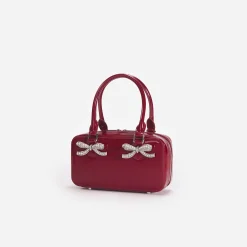 self-portrait Leather Mini Tote Bag