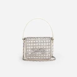 self-portrait Crystal Micro Bag