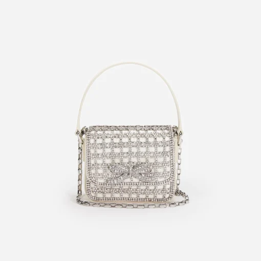 self-portrait Crystal Micro Bag