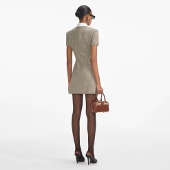 self-portrait Wool Mini Dress