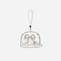 self-portrait Top Handle Clutch Bag