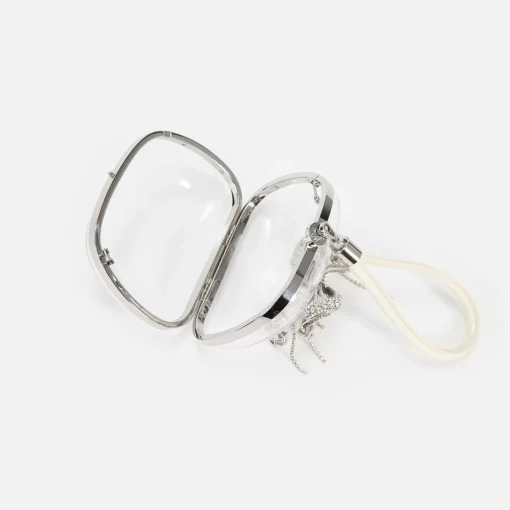 self-portrait Top Handle Clutch Bag