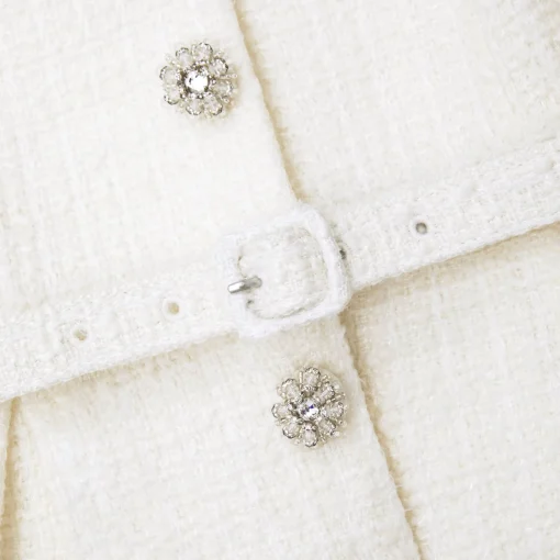self-portrait Boucle Mini Jacket Dress