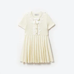 Kids self-portrait Knit Mini Dress