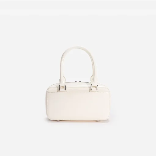 self-portrait Leather Mini Tote Bag