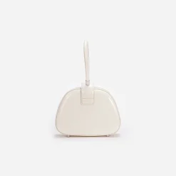 self-portrait Leather Top Handle Mini Bag