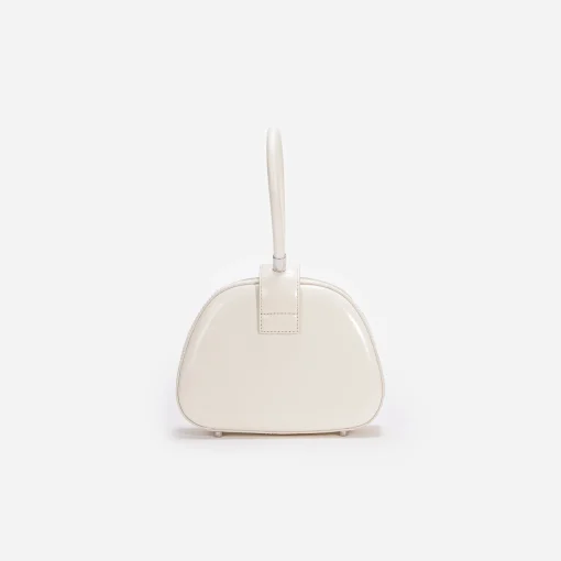 self-portrait Leather Top Handle Mini Bag