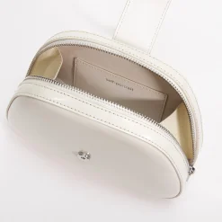 self-portrait Leather Top Handle Mini Bag