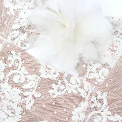 self-portrait Rhinestone Lace Maxi Dress