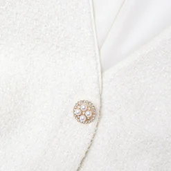 self-portrait Tinsel Boucle Midi Dress