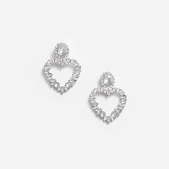 self-portrait Heart Earrings