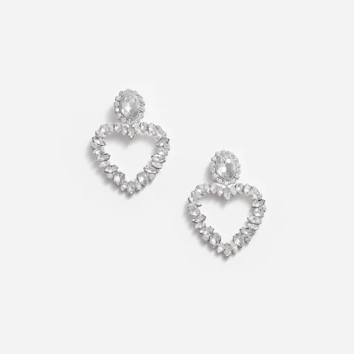 self-portrait Heart Earrings