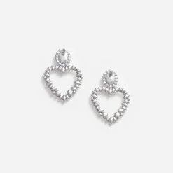 self-portrait Heart Earrings