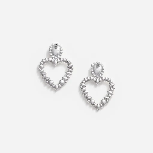 self-portrait Heart Earrings
