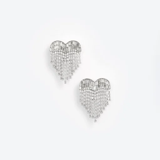 self-portrait Heart Earrings