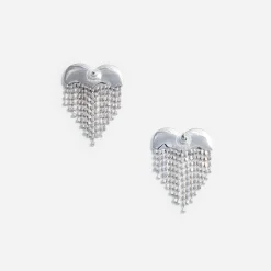 self-portrait Heart Earrings