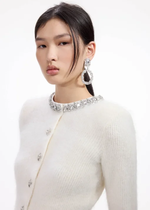 self-portrait Hoop Earrings