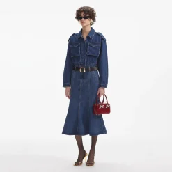 self-portrait Utility Cropped Jacket