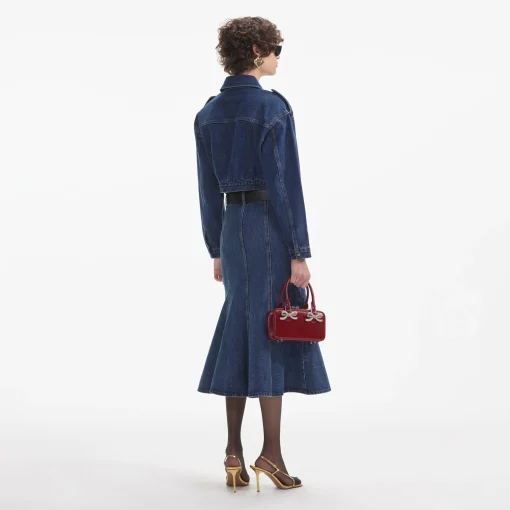 self-portrait Utility Cropped Jacket