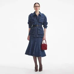 self-portrait Utility Jacket