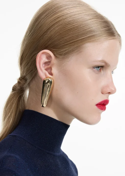 self-portrait Bar Earrings