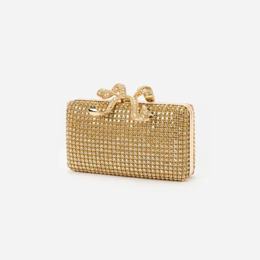 self-portrait Crystal Box Clutch