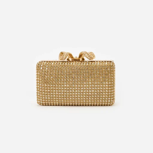self-portrait Crystal Box Clutch