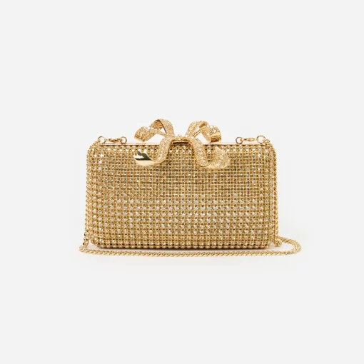 self-portrait Crystal Box Clutch