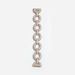 self-portrait Crystal Link Bracelet