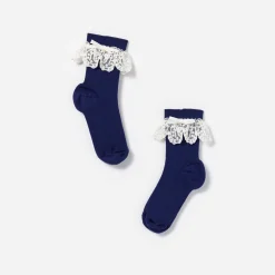 Kids self-portrait Trim Bow Socks
